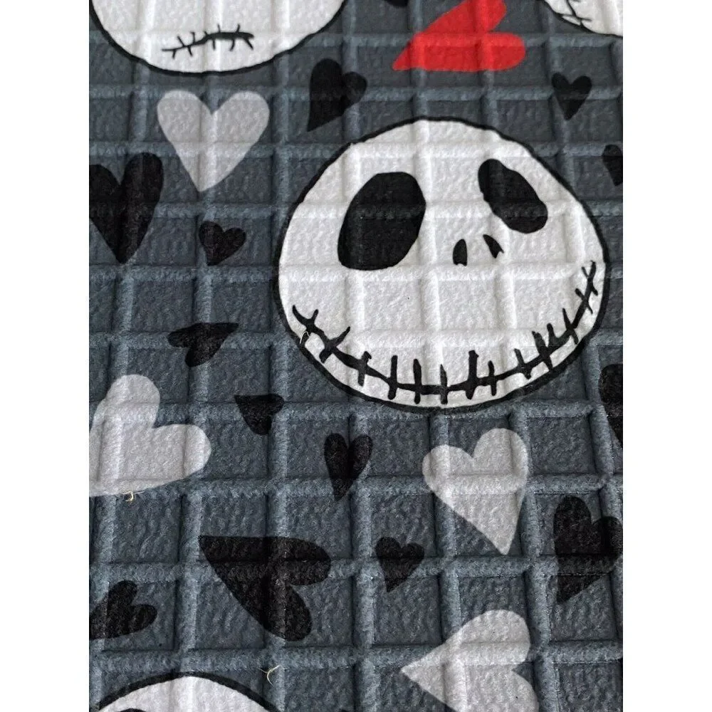 Nightmare Before Christmas Jack Skellington Valentines Rubber Outdoor Mat 18x30”